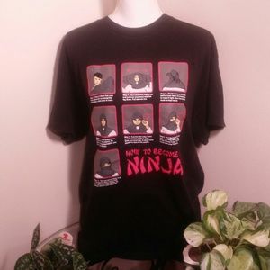 Loungefly t-shirt large how to be a ninija
